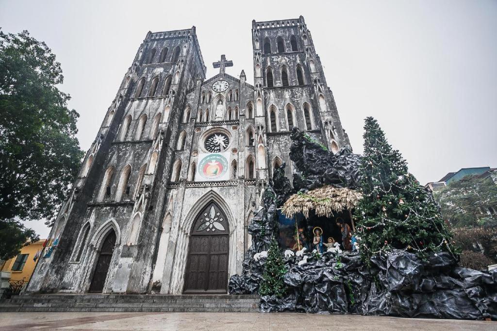 Church Boutique Hotel Hang Trong Hanoi Bagian luar foto